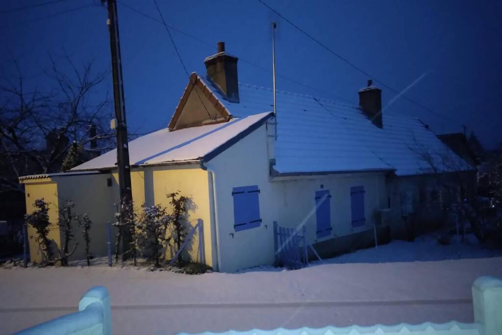 Maisonnette De Charme Climatisee La Machine Bagian luar foto